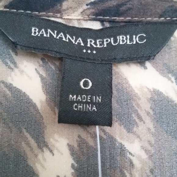 NWT Banana Republic Leopard Print Midi Dress - Picture 5 of 7